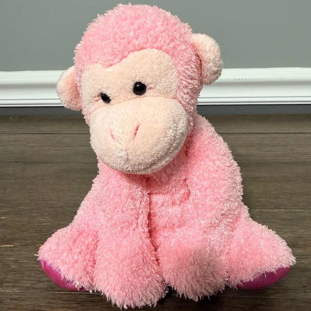 Mary Meyer Sweet Rascals Pink Monkey Plush‎